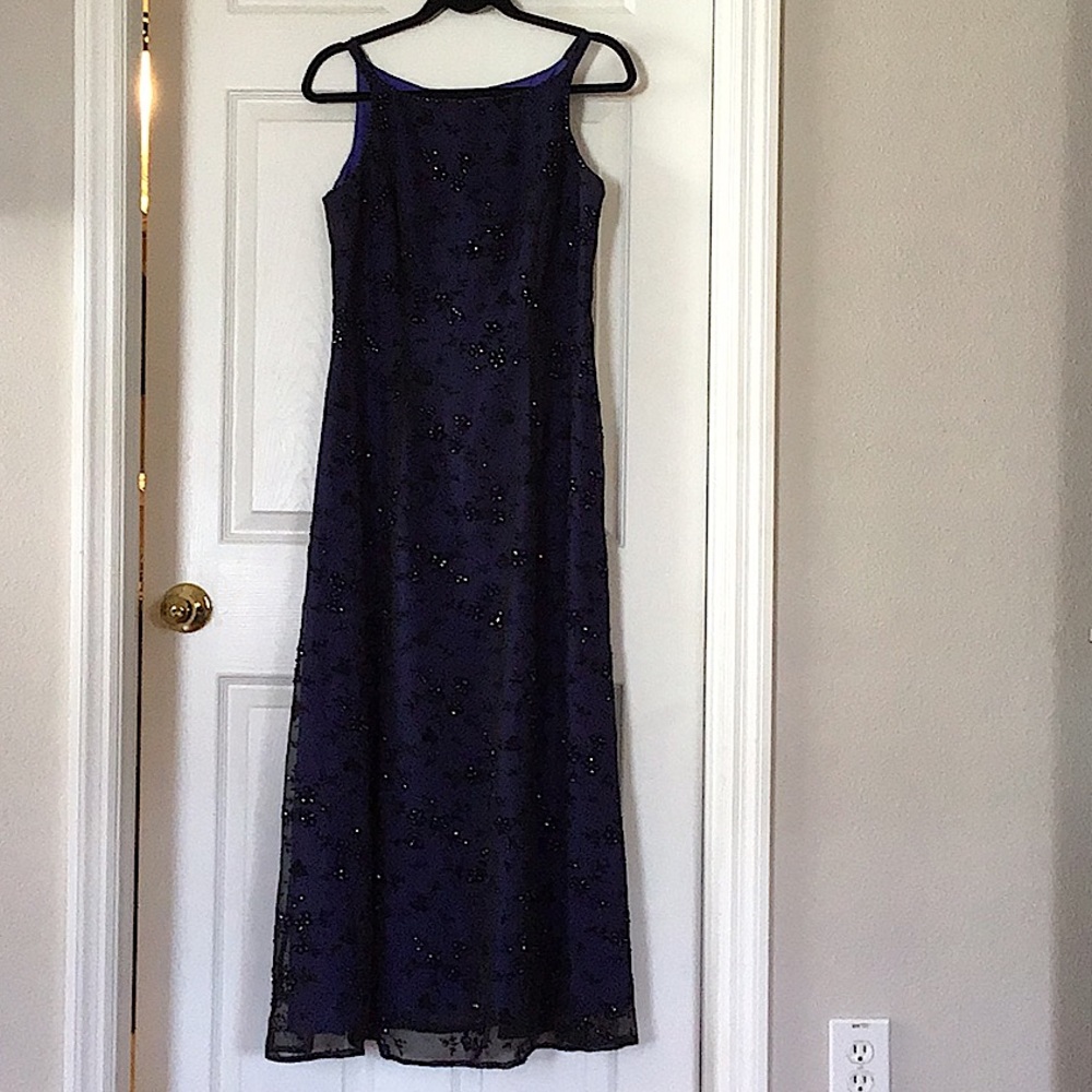 BETSY & Adam Sequin Dress